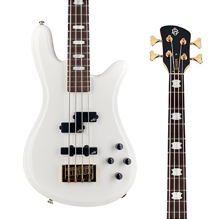 Contrabaixo Spector Icon NS-2 Bolt-On White Gloss