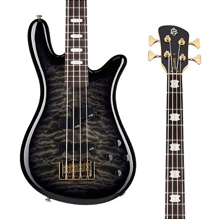 Contrabaixo Spector Icon NS-2 Bolt-On Black Stain Gloss