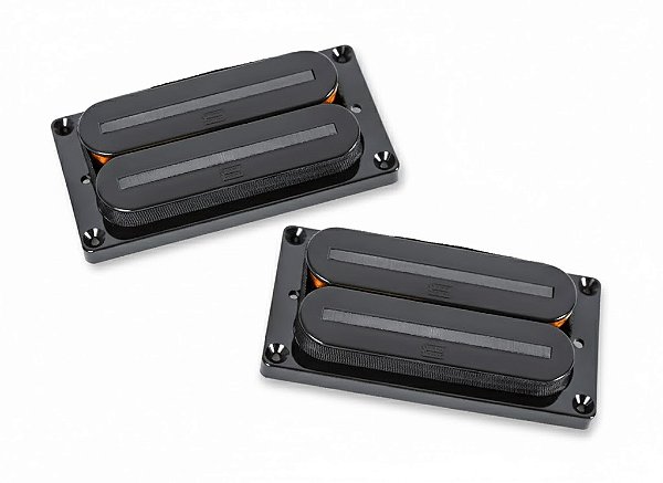 EM BREVE: Captadores Seymour Duncan Set Slug Rail Humbucker Preto (Set)