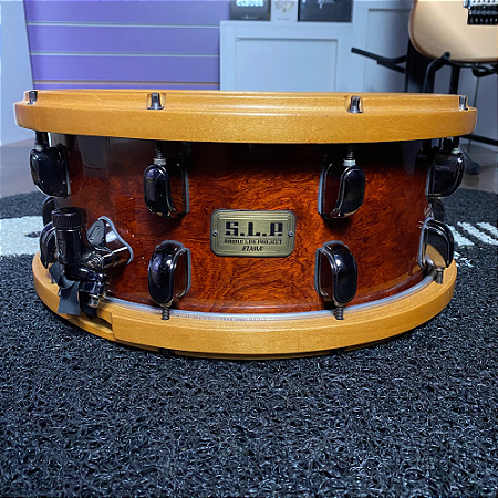 Caixa Tama S.L.P. Sound Lab Project Birch/Bubinga, Aros Gibraltar - 14" x 6"
