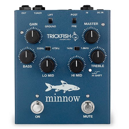 EM BREVE: Pedal Trickfish Minnow Bass Preamp DI