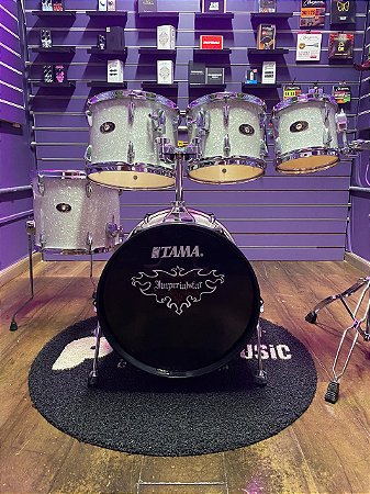Bateria TAMA Imperialstar, Bumbo 18" - Branco Perolado (Shell Pack)