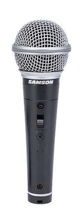Microfone Samson R21S Cardioide De Mão