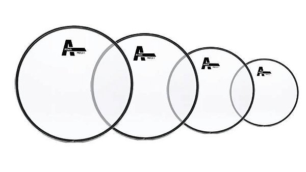 Kit Attack Proflex1 Clear – 10", 12", 14" e 16" – Filme Simples Transparente