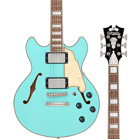 Pré-Venda: Guitarra D'Angelico Premier Mini DC - Surf Green