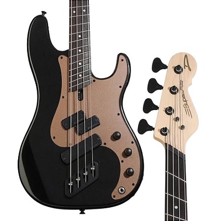 Pré-Venda: Baixo Dingwall SP1 4 Cordas Multi-scale - Metallic Black
