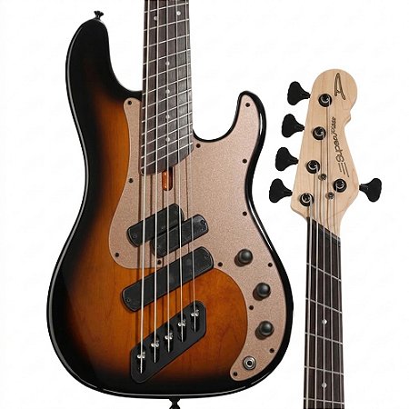 Pré-Venda: Baixo Dingwall SP1 5 Cordas Multi-scale - Vintageburst