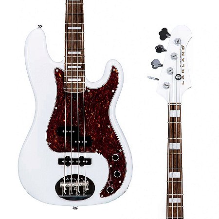 Baixo Lakland Skyline 44-64 Custom PJ - White com Rosewood