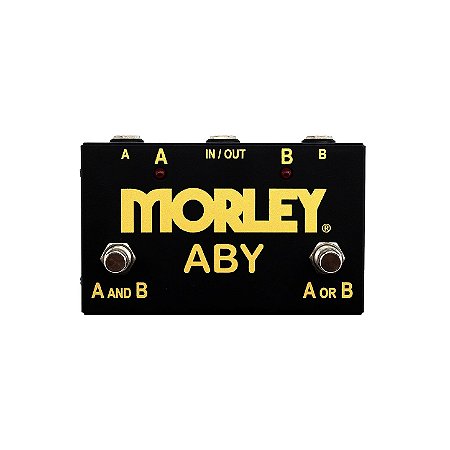Pedal Morley Gold Series ABY Selector / Combiner