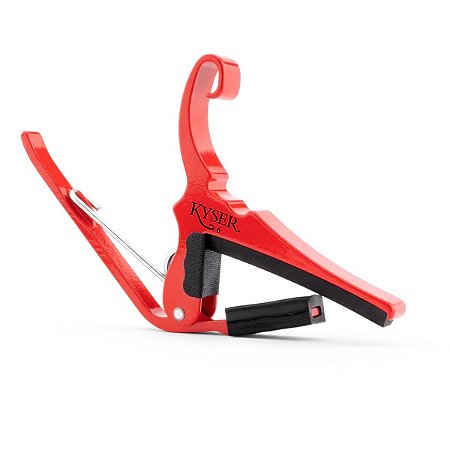 Capo Kyser Quick-Change para Violão de 6 Cordas - Lipstick Red