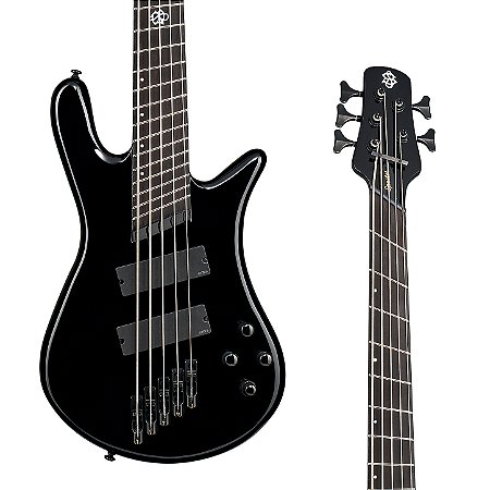 Baixo Spector NS Dimension High Performance 5 - Black Gloss