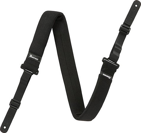 Correia para Guitarra e Baixo Ibanez Powerpad GSF50-BK – Preta