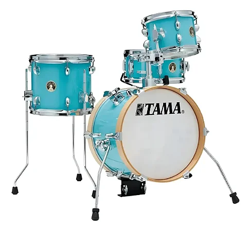 Bateria Acústica Tama Club-JAM Flyer LJK44S-AQB Aqua Blue – Shell Pack 4 Peças