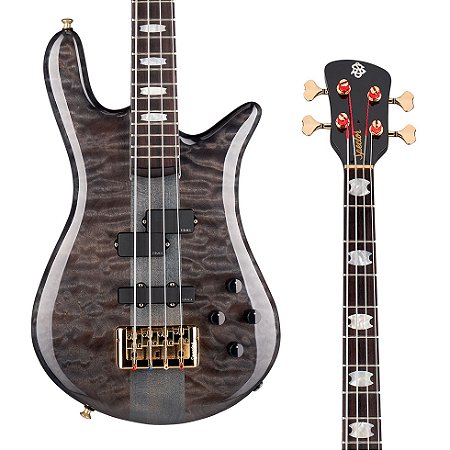 Contrabaixo Spector Doug Wimbish Signature Euro 4 Black Stain Gloss