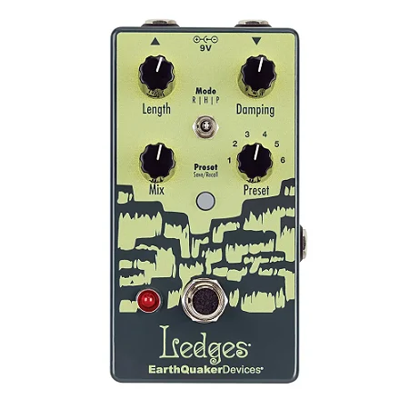 Pedal de Reverb EarthQuaker Devices Ledges Tri-Dimensional Reverberation