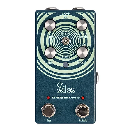 Pedal EarthQuaker Devices Silos Multi-generational Time Reflection Delay