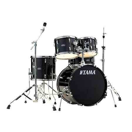 Bateria Acústica Tama Stagestar ST52H5-BNS Black Nickel Sparkle (Sem Pratos)