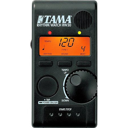 Metrônomo Digital para Baterista Tama Rhythm Watch Mini RW30