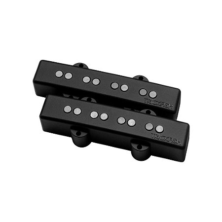 Captadores para Baixo Trickfish 4SCJ419 – Set Jazz Bass Single Coil 4 Cordas, Espaçamento 19mm