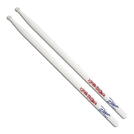 Baqueta Zildijian Signature Travis Barker White ZASTB