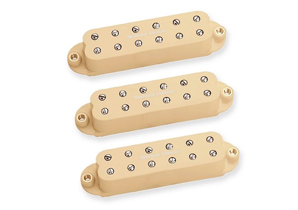 Captadores Seymour Duncan Little '78 Strat Creme Set