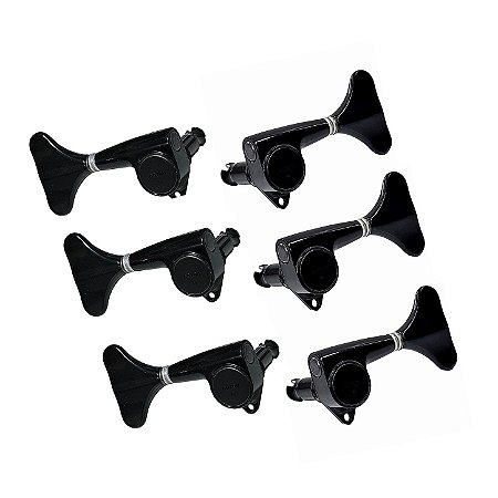 Set de Tarraxas Gotoh GB707 3+3 para Baixo 6 Cordas – Seladas – All Parts USA