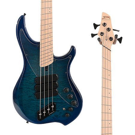 PRÉ-VENDA: Contrabaixo Dingwall Combustion 4 Cordas Nashville Edition Multi-Scale Indigoburst