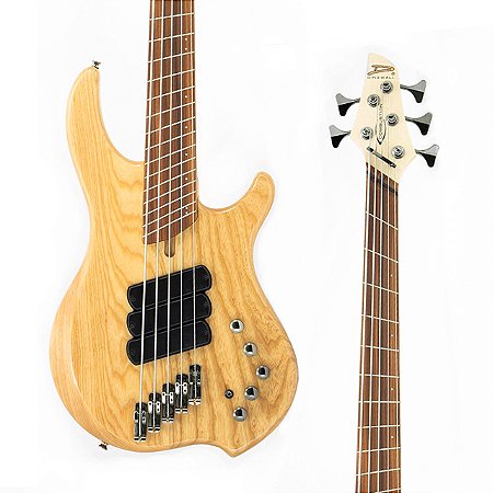 PRÉ-VENDA: Contrabaixo Dingwall Combustion 5 Cordas – Multi-Scale Natural Ash com Pau Ferro
