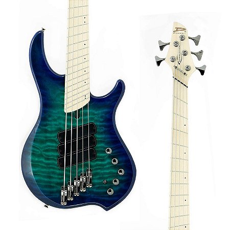 PRÉ-VENDA: Contrabaixo Dingwall Combustion 5 Cordas – Whalepoolburst com Escala Maple