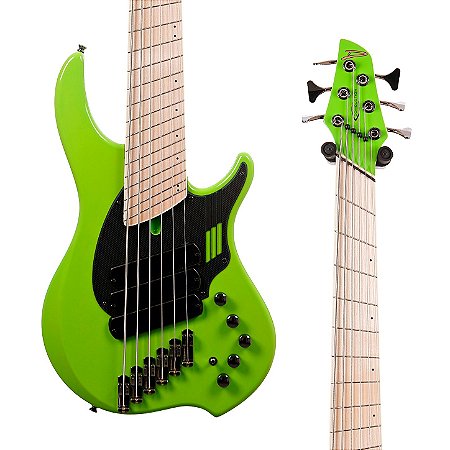 Contrabaixo Dingwall NG3 Adam “Nolly” Getgood Signature 6 Cordas – Ferrari Green com Escala Maple Multiscale