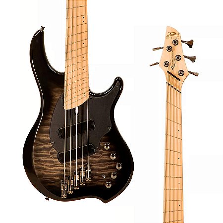 Contrabaixo Dingwall Combustion 5 Cordas – 2 Tone Blackburst Quilted Maple Top