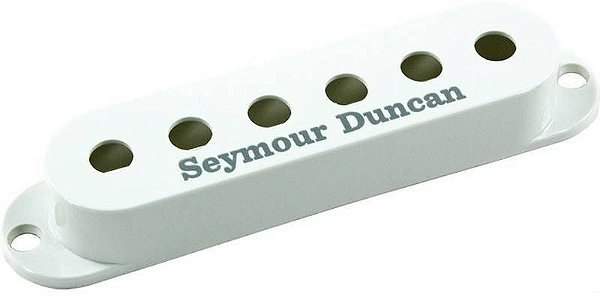 Capa Seymour Duncan S-Cover Captador Strato Com Logo Branca