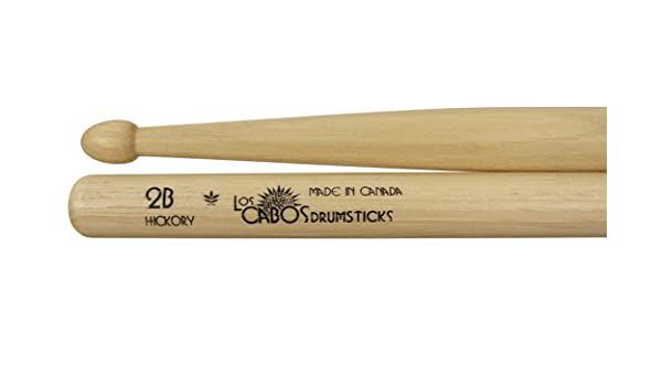 EM BREVE: Baquetas Los Cabos 2B Hickory 41,28cm x 1,60cm (Par)