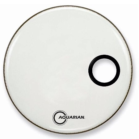 Pele Ported Bass Gloss White 18"