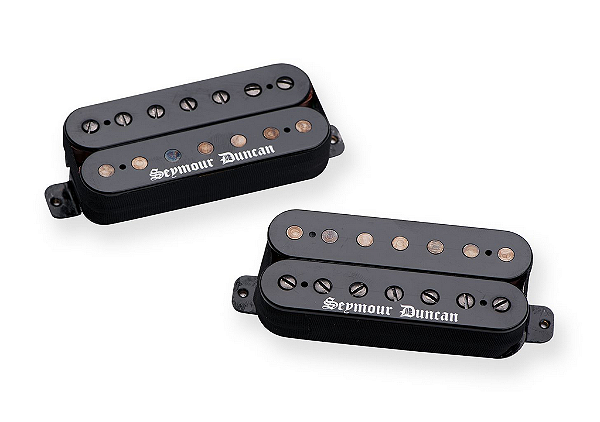 Captadores Seymour Duncan (Par) 7 Cordas Black Winter Humb Set