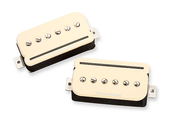 Captadores (Par) Guitarra SHPR-1s P-Rails Set,Creme