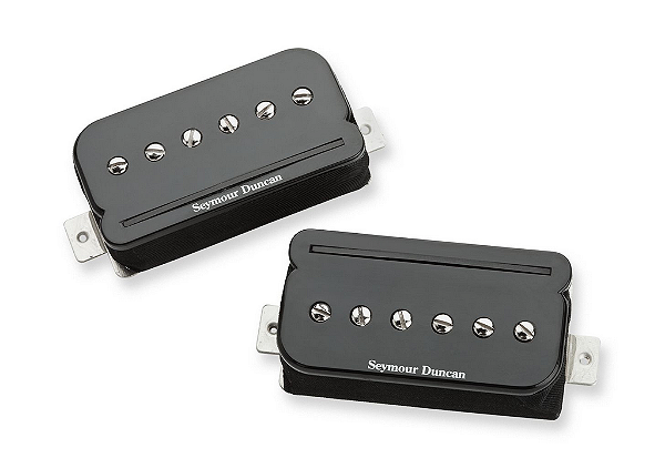 Captadores (Par) Guitarra SHPR-1s P-Rails Set, Preto