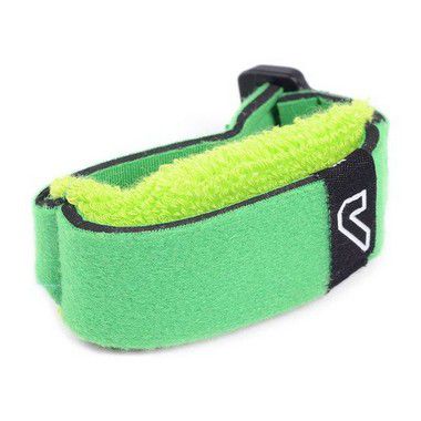 Abafador De Cordas Fretwrap Gruv Gear Individual Médio Verde, Com Velcro Ajustável