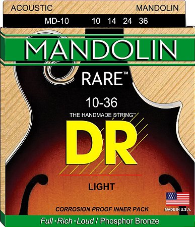 Encordoamento Rare Mandolin, 10-14-24-36