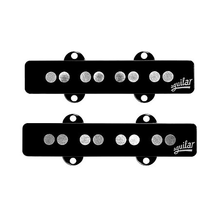Captadores Aguilar (Par) AG 4J-HOT Jazz Bass 4 Cordas Imãs 6mm
