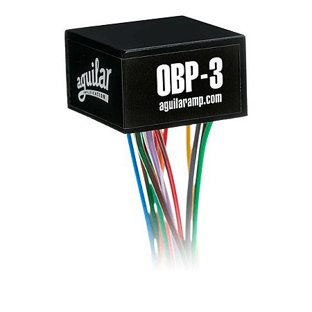 Preamp Aguilar OBP-3TK c/ Pots Agudo, Grave, Médio + Chave