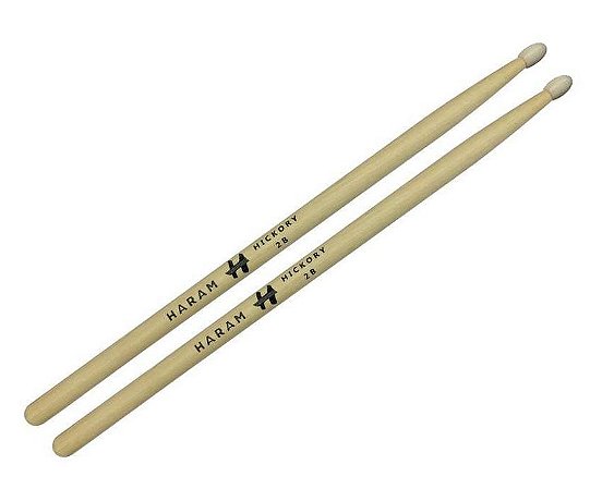 Baquetas Haram 2B SELECTED HICKORY, Pontas de Nylon