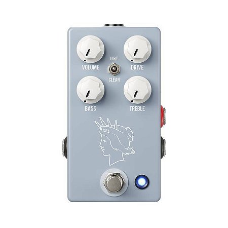 Pedal JHS Twin Twelve V2 Preamp e Overdrive Para Guitarra