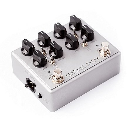 Pedal Darkglass Vintage Ultra Preamp + Aux IN, Simulação de Caixa