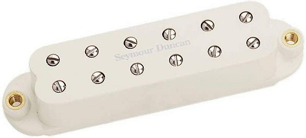 Captador Guitarra SL59-1b Little 59 Strato Hum-C, Cerâmico, 4 Condut, Ponte, Parch