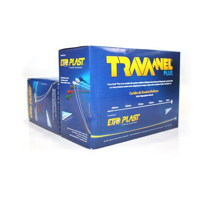 TRAVA ANEL PLUS - TRAVA PERMANENTE EM FORMATO DE BARRIL DE APLICAÇÃO MANUAL - ETIQ PLAST - CX 5.000