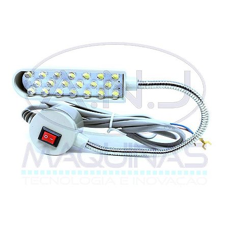 LED20F - LUMINÁRIA COM 20 LEDS - ANJ MÁQUINAS