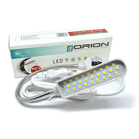 OR-827MP - LUMINÁRIA COM 27 LEDS E HASTE FLEXÍVEL - ORION