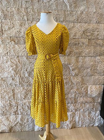 vestido de lese midi