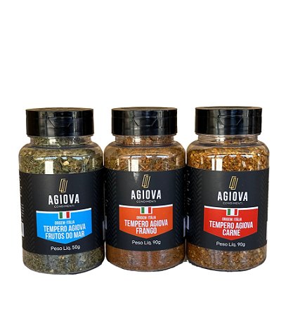 Kit de Temperos Linha Agiova